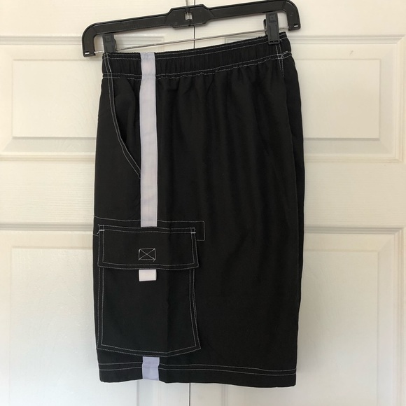 NWT Men’s Black Swim Trunks - Picture 3 of 6